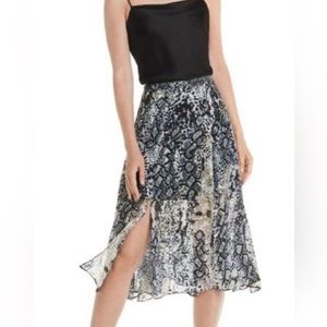 Alice + Olivia snake skirt size 2